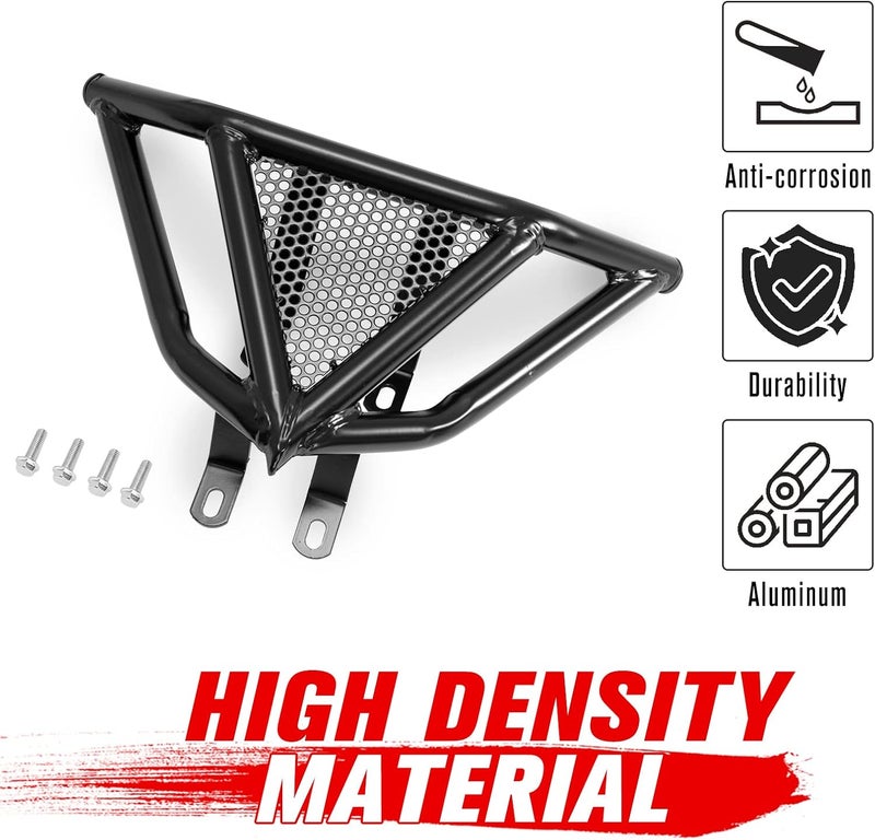 A & UTV PRO Front Bumper & Rear Wide Grab Bar for Yamaha Raptor 700 Accessories 2006-2022, YFM Heavy duty Aluminum ATV Alba Racing Parts for Raptor 700r - Image 5